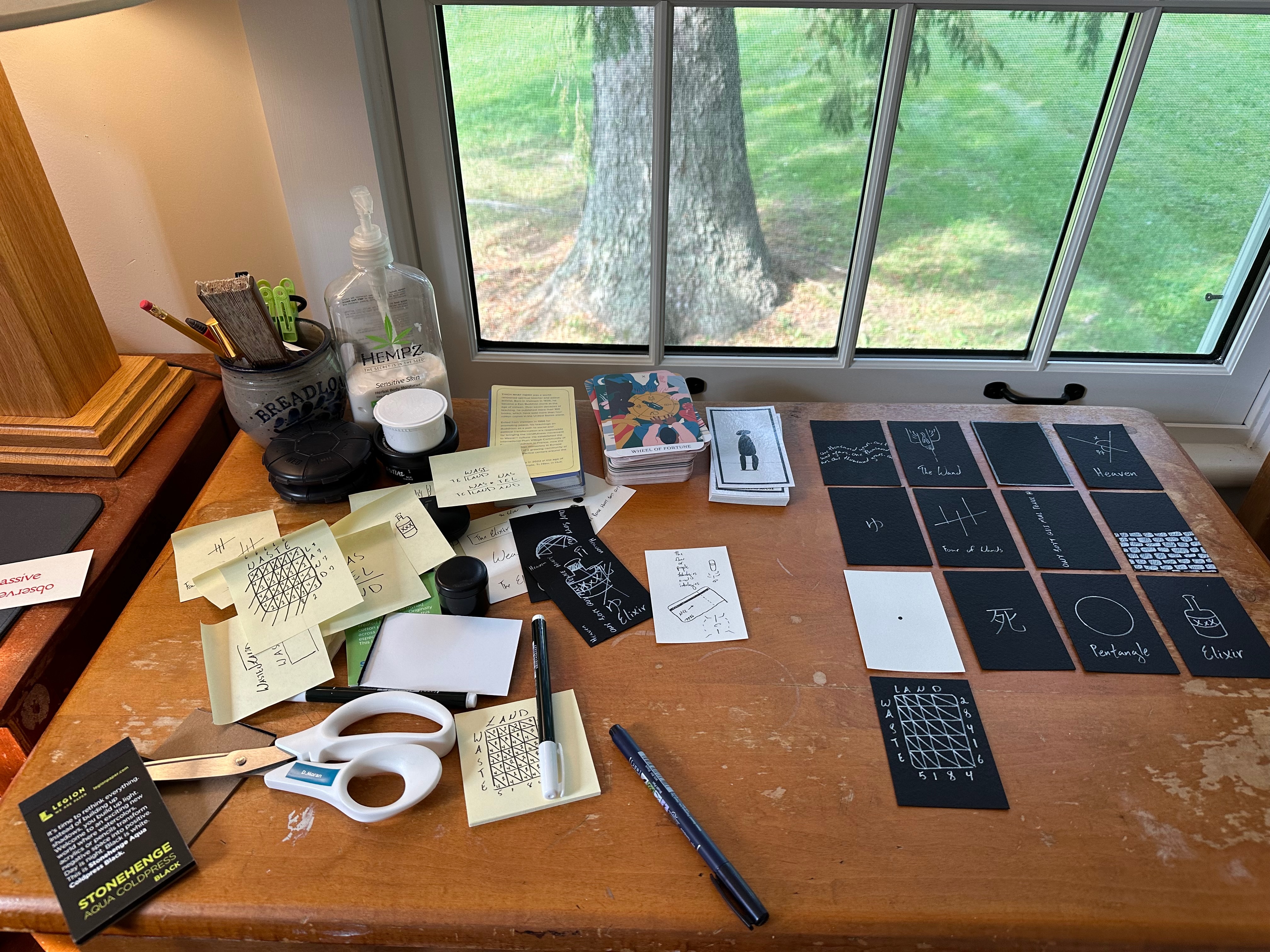 Atlas of Unknowing card detail 2